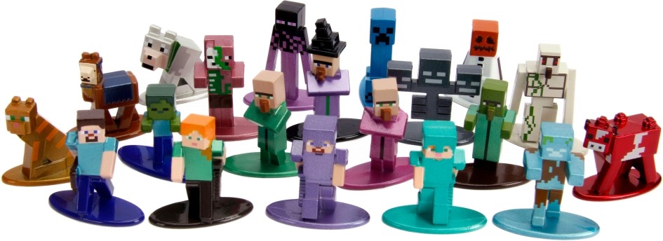 Minecraft - Комплект от 20 фигурки - фигури - store.bg