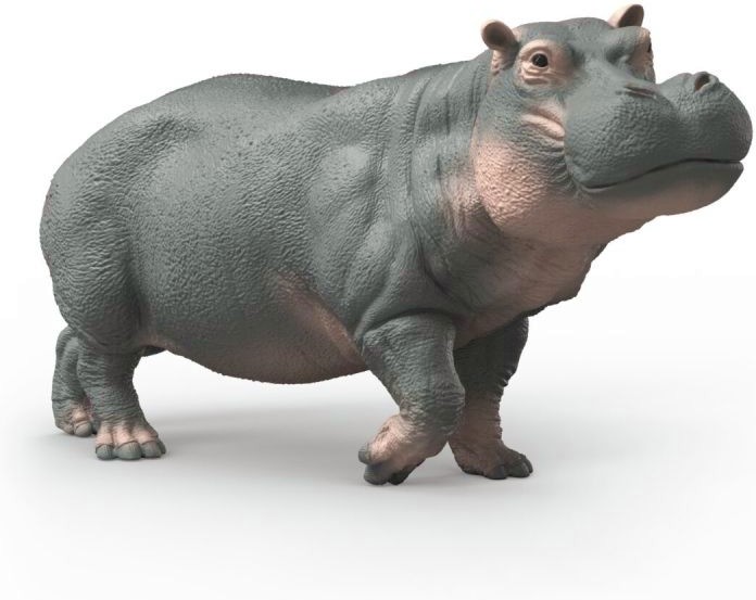 Фигурка на ходещ хипопотам - Schleich Фигурка на ходещ хипопотам - Schleich - От серията Wild Life - фигура