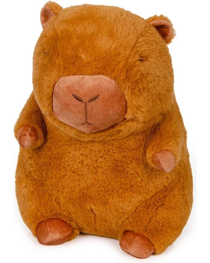 Плюшена играчка Капибара Плюшена играчка Капибара - С височина 38 cm - играчка