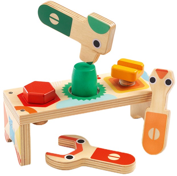 Мини работилница - Детски комплект с аксесоари - играчка