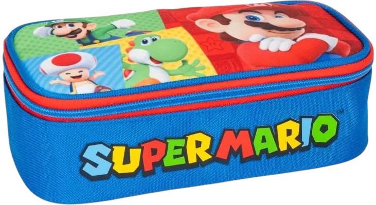 Ученически несесер Ученически несесер - С 1 отделение на тема Super Mario - несесер
