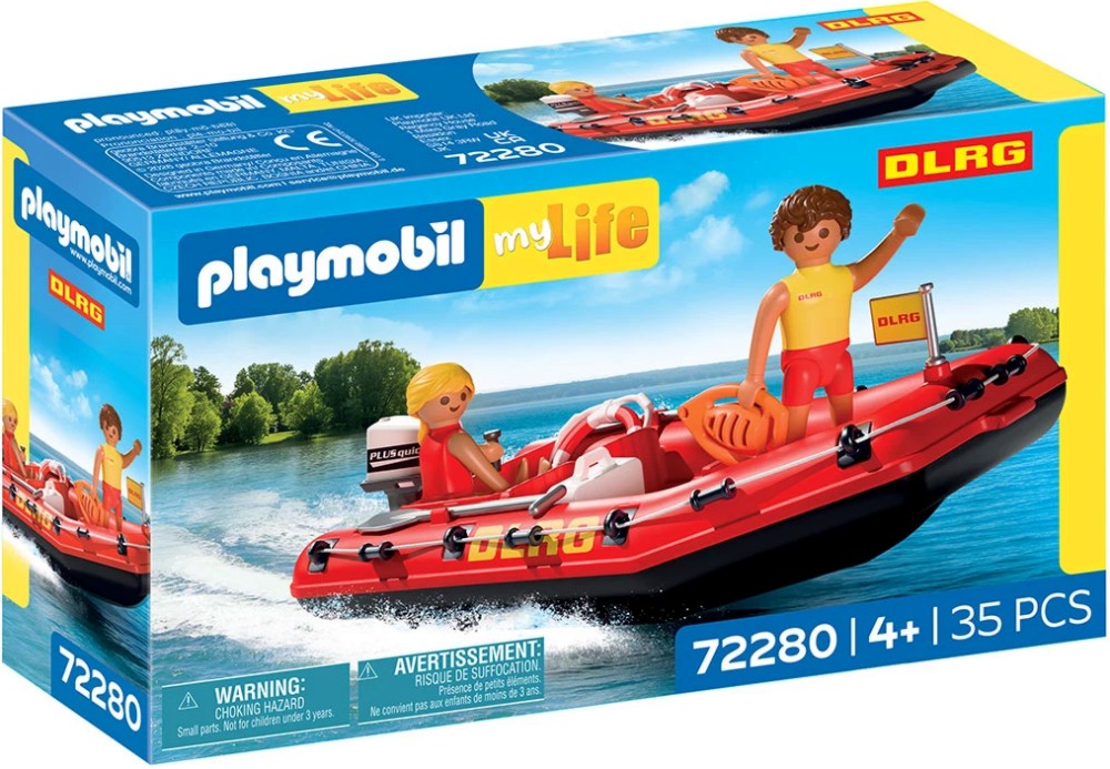 Playmobil My Life - Спасителна лодка Playmobil My Life - Спасителна лодка - играчка