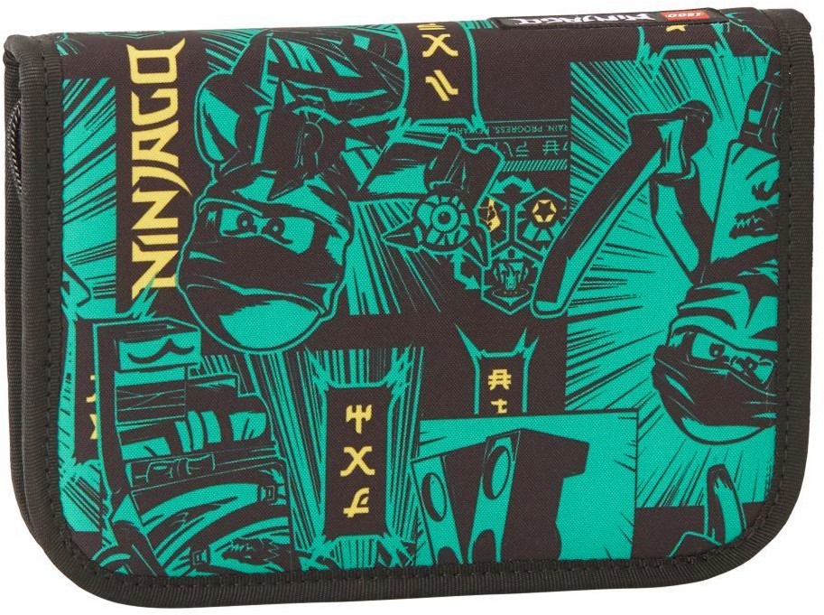 Несесер с ученически пособия Green - LEGO Wear Несесер с ученически пособия Green - LEGO Wear - От серията LEGO Ninjago - несесер