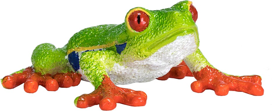 Фигурка на червеноока дървенса жаба Mojo - От серията Wildlife - фигура