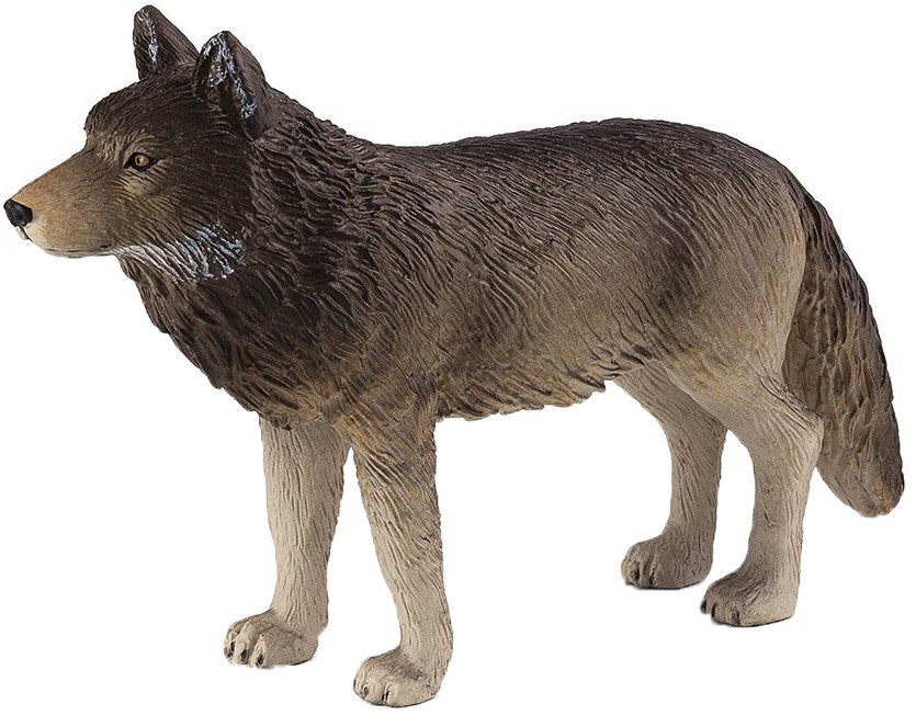Фигурка на вълк Mojo - От серията Woodland - фигура
