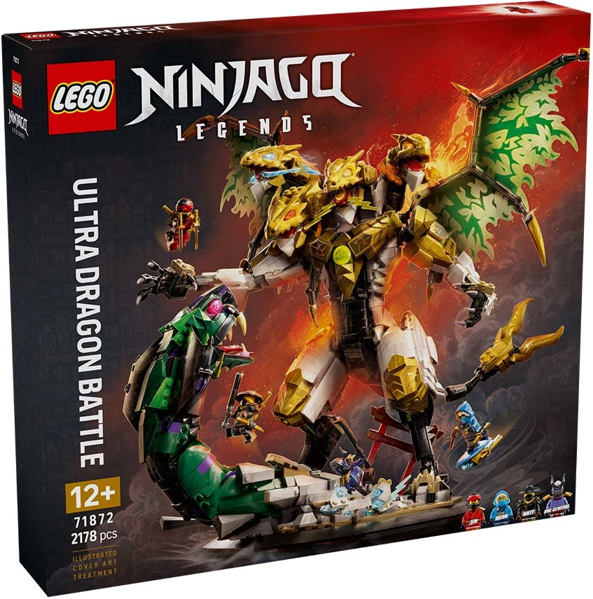 LEGO Ninjago - Битка с ултрадракон LEGO Ninjago - Битка с ултрадракон - Детски конструктор - играчка