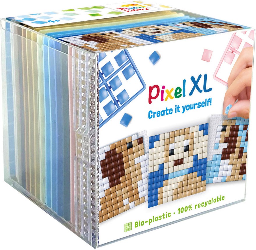 Мозайка в рамка Кученца - Pixelhobby Мозайка в рамка Кученца - Pixelhobby - Творчески комплект - творчески комплект