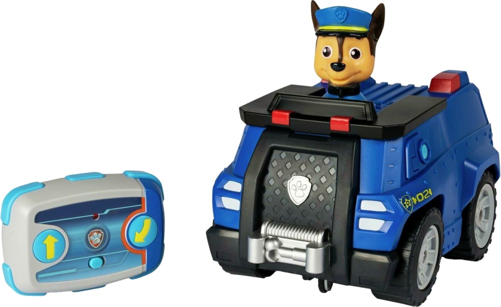 Полицейската кола на Чейс - Детска играчка с дистанционно управление от серията "Пес патрул" - играчка