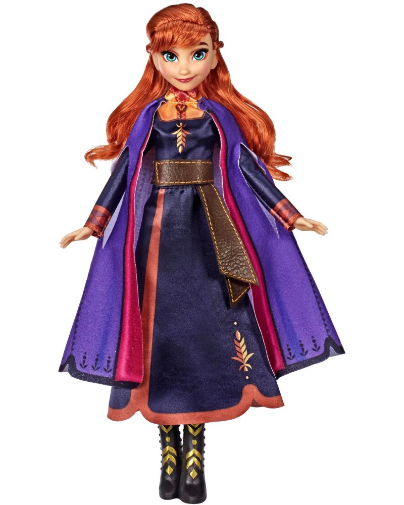 Пееща кукла Анна - Hasbro - Със звук на тема Замръзналото кралство - кукла