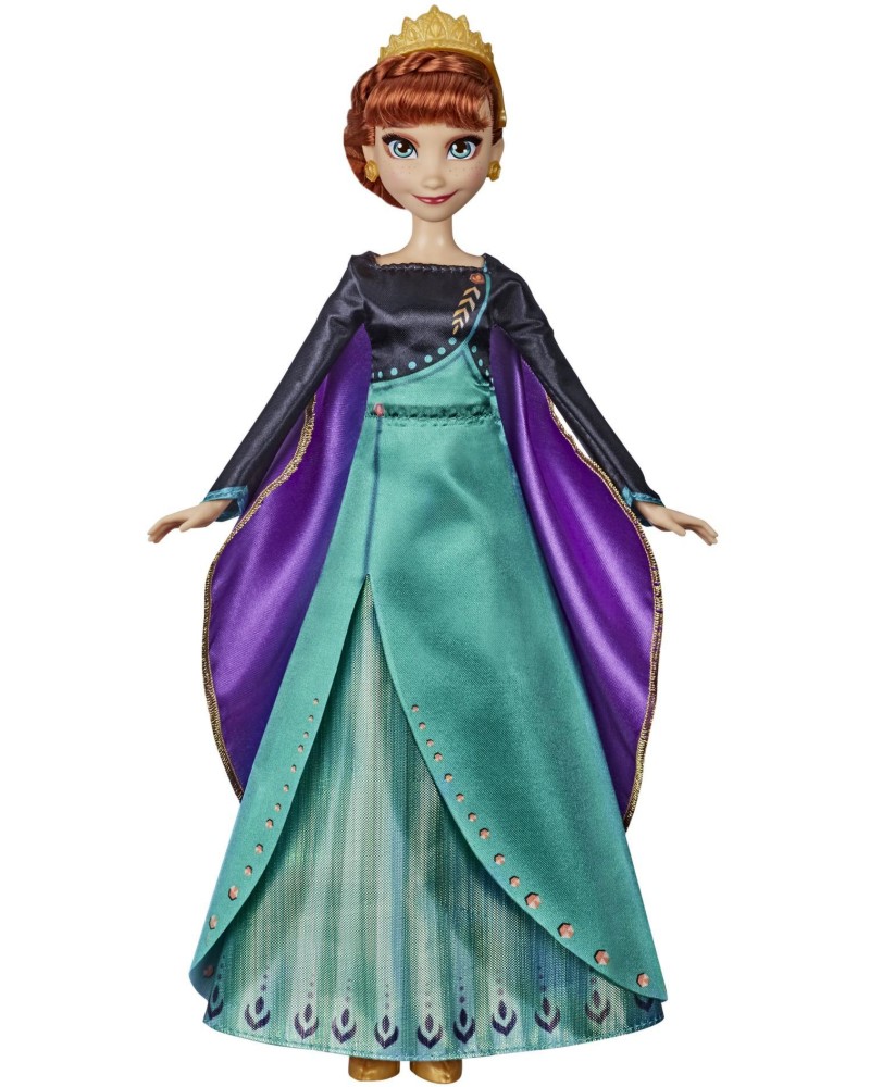 Пееща кукла Анна - Hasbro - Със звук на тема Замръзналото кралство - кукла