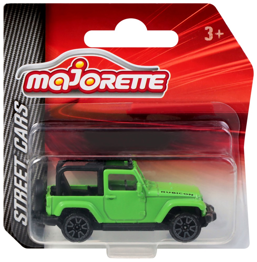   Majorette Jeep Wrangler Rubicon -   Street Cars - 