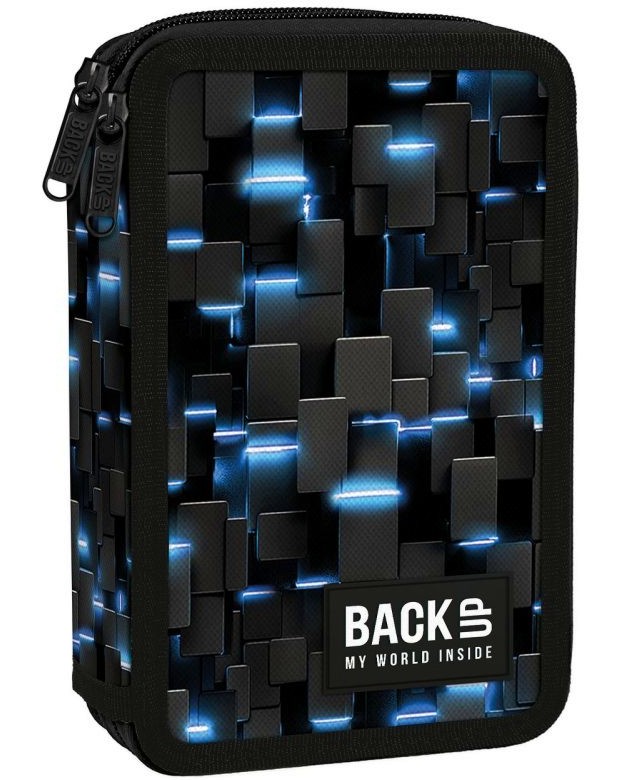 Несесер с ученически пособия BackUp DW 58 Несесер с ученически пособия BackUp DW 58 - С 2 отделения от серията Bytewave - несесер