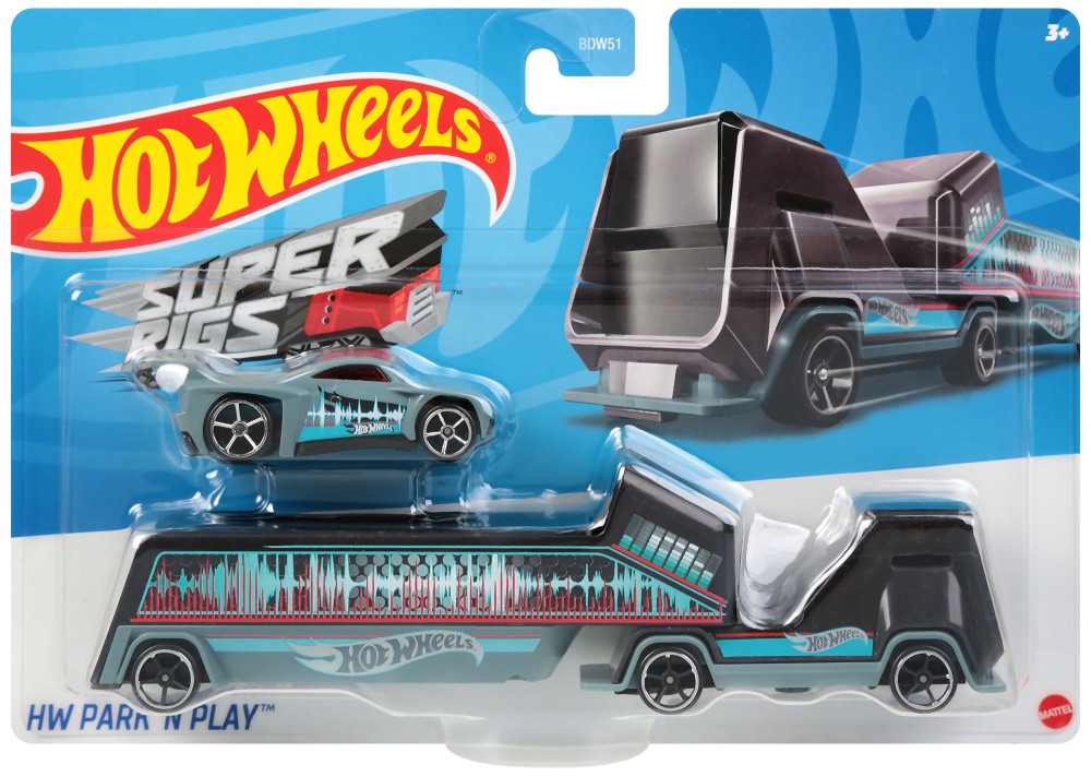     Mattel - Super Rigs Sky Show Rig -   Hot Wheels - 