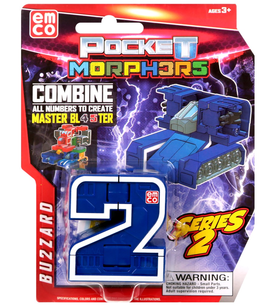   2 Emco Toys -   Pocket Morphers - 