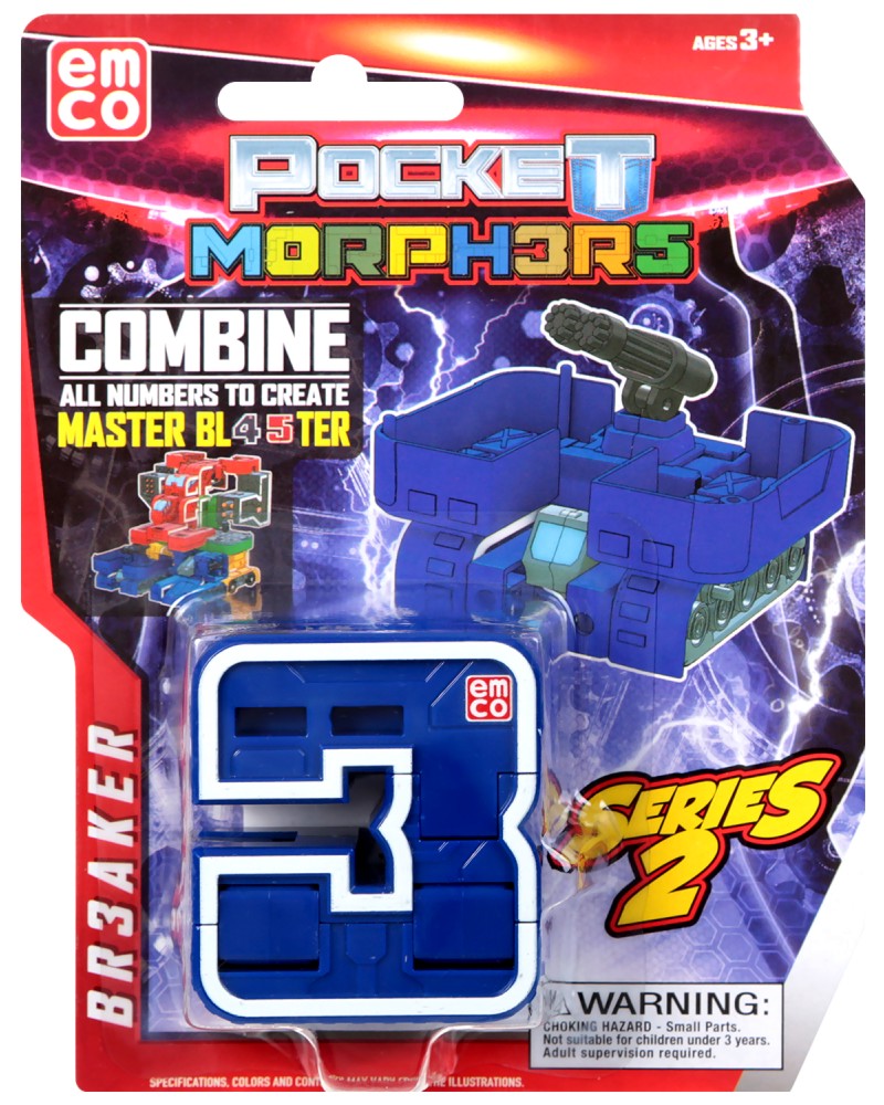   3 Emco Toys -   Pocket Morphers - 