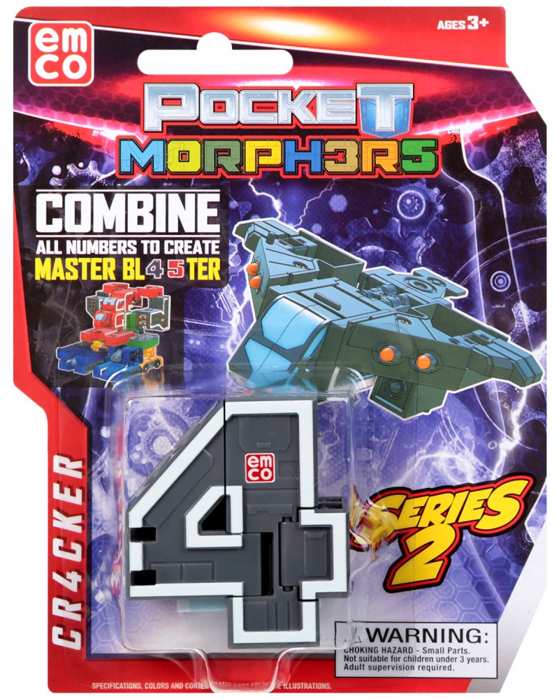   4 Emco Toys -   Pocket Morphers - 