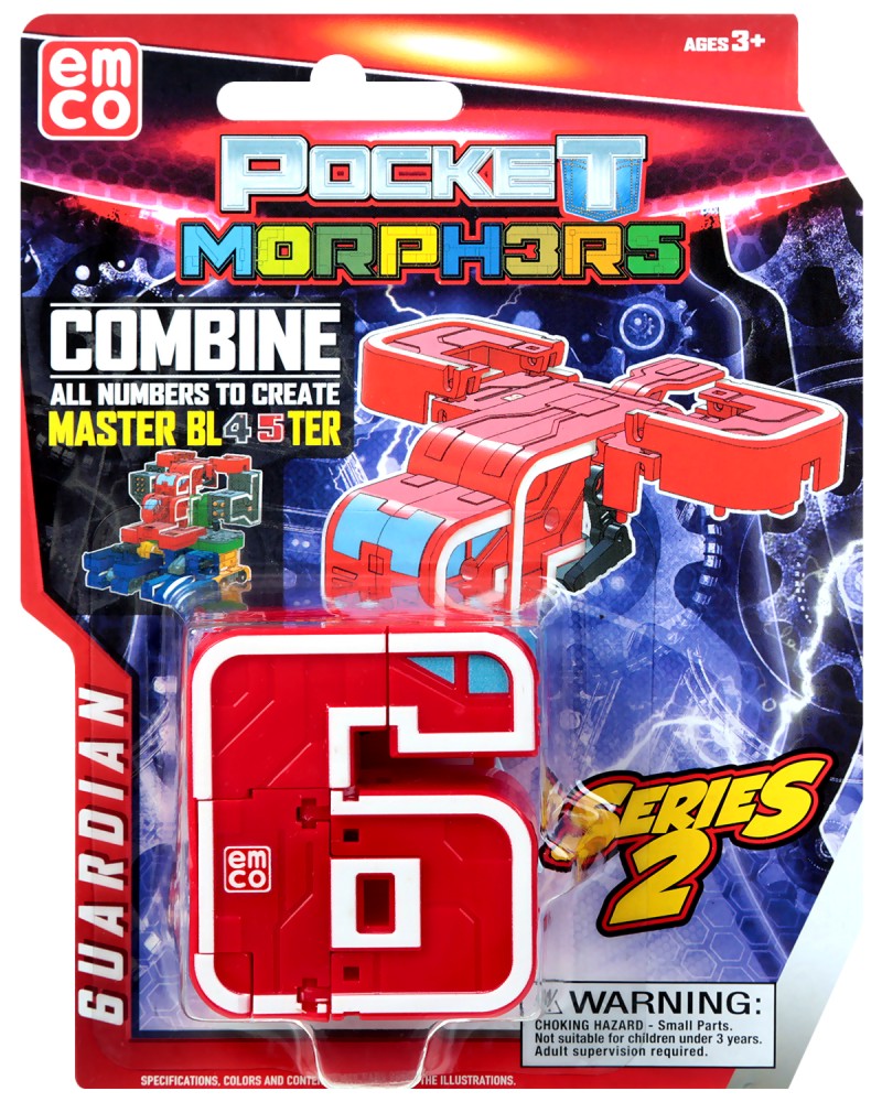   6 Emco Toys -   Pocket Morphers - 