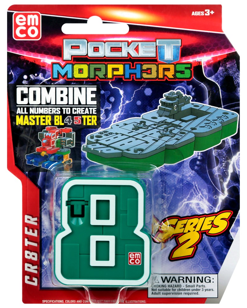   8 Emco Toys -   Pocket Morphers - 