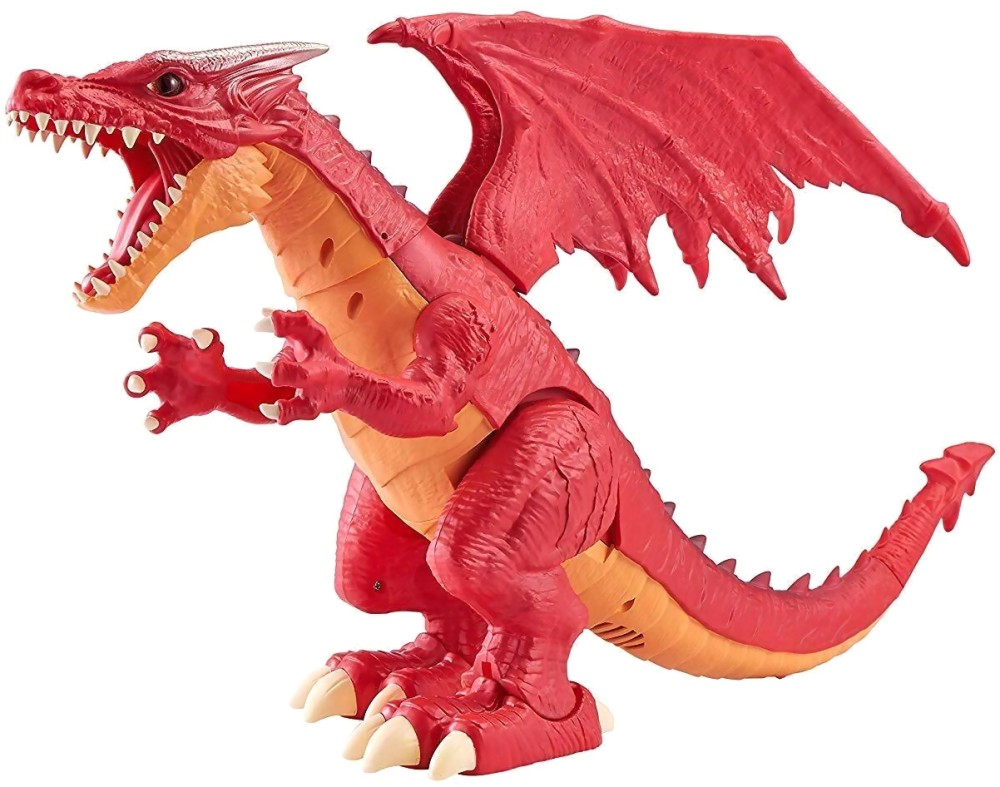 Робо огнедишащ дракон Робо огнедишащ дракон - Детска интерактивна играчка - играчка