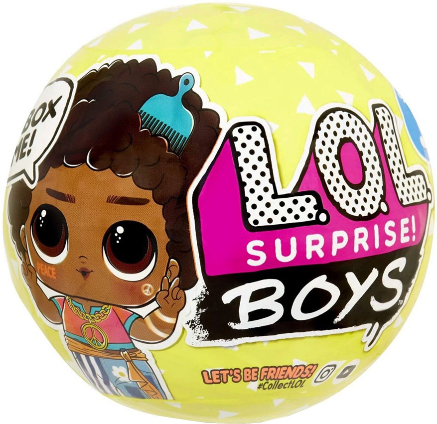 Топка с кукла изненада - L.O.L.Boys Топка с кукла изненада - L.O.L.Boys - От серията "L.O.L. Surprise" - кукла