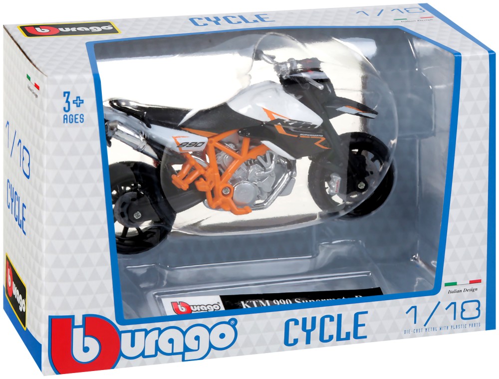   Bburago KTM 990 Supermoto R -   1:18   Cycle Collezione - 