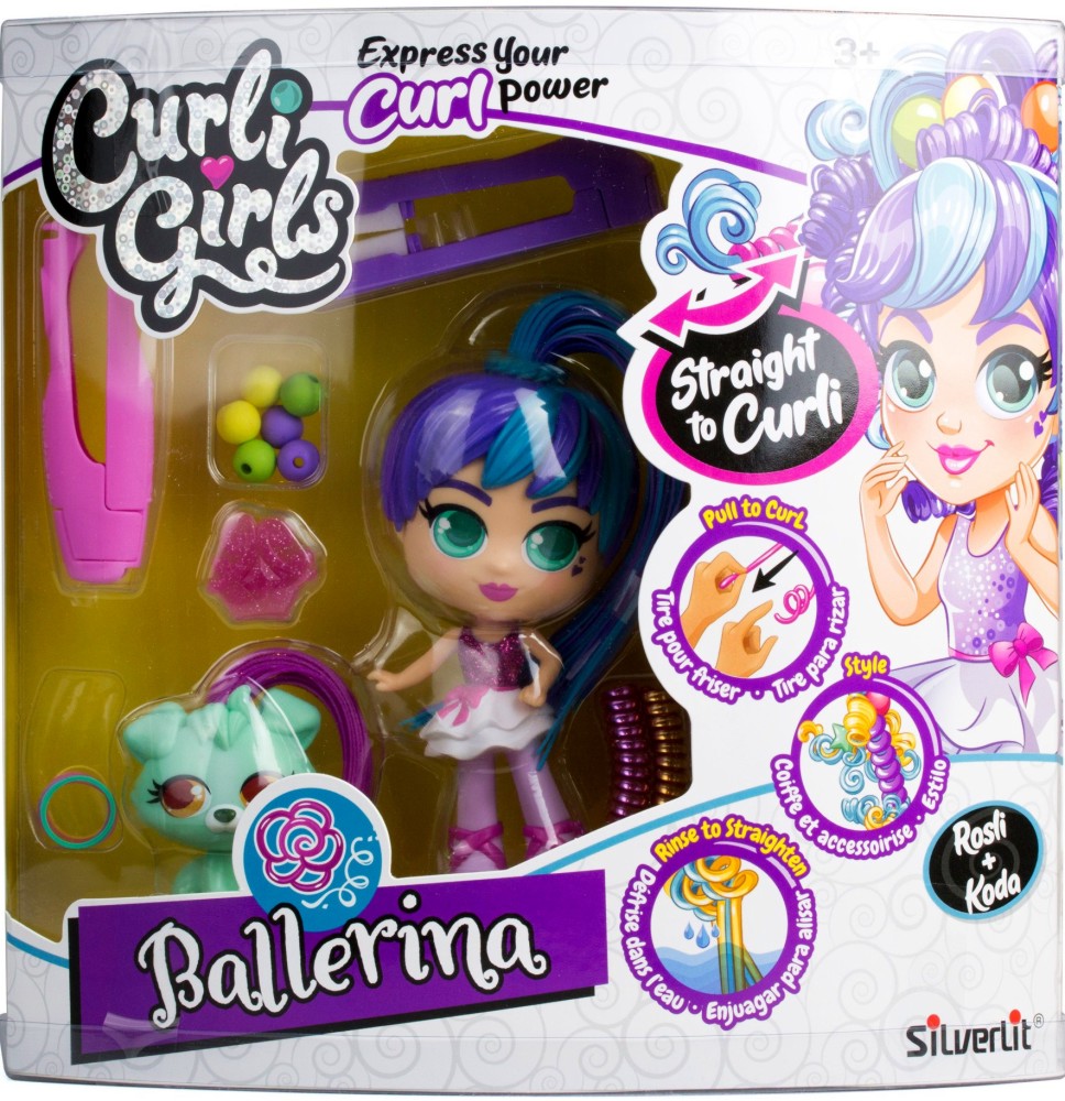        Silverlit Ballerina -   Curli Girls - 
