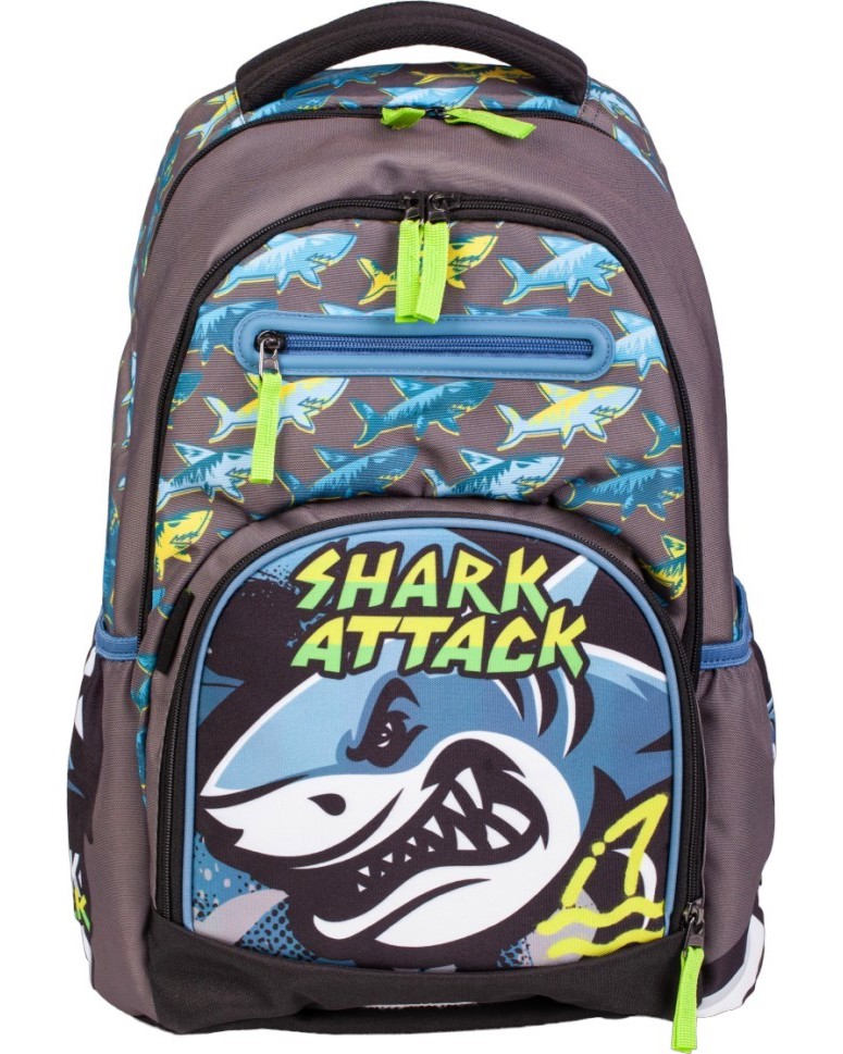 Ученическа раница Lizzy Card Ученическа раница Lizzy Card - От серията Shark Attack - раница