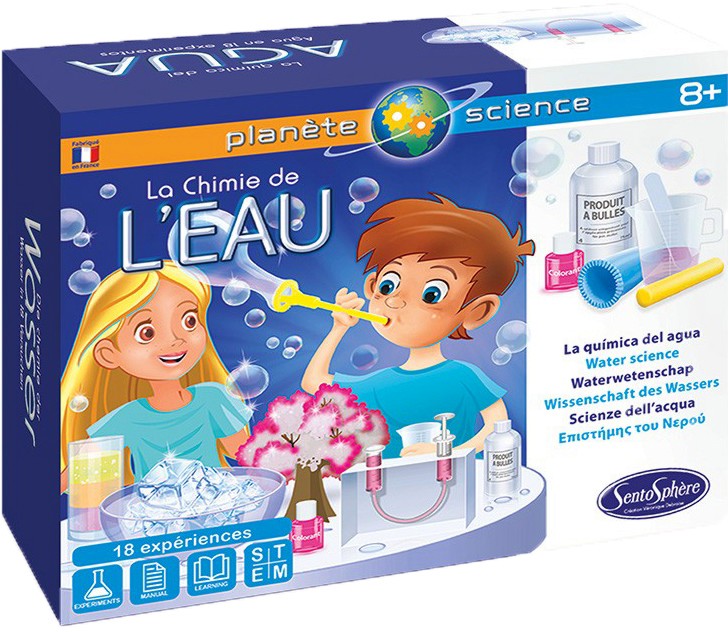 Научен комплект Sentosphere - Химия на водата Научен комплект Sentosphere - Химия на водата - образователен комплект