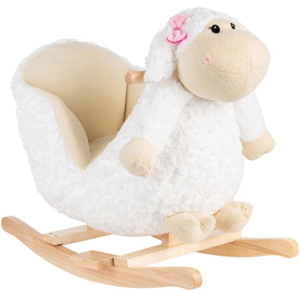 Детска дървена люлка - Овчица - играчка