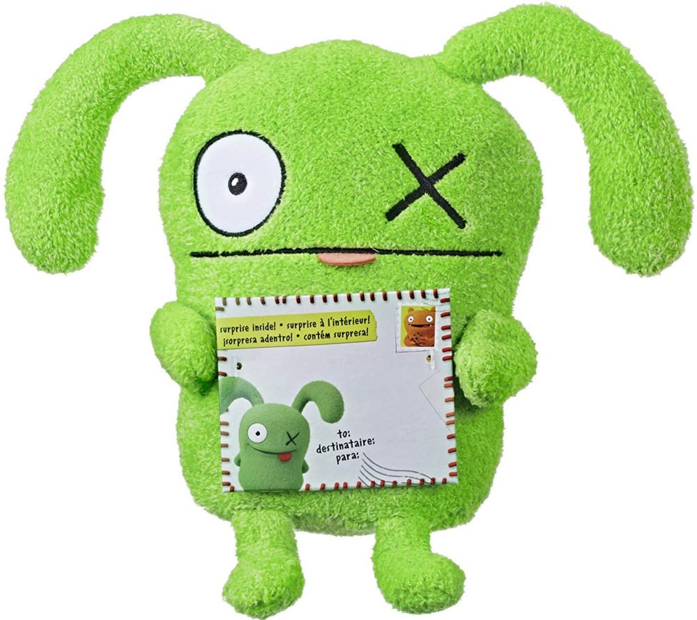 Плюшена играчка чудовище Ox - Whitehouse - С изненада от серията Сладките грозничета - играчка