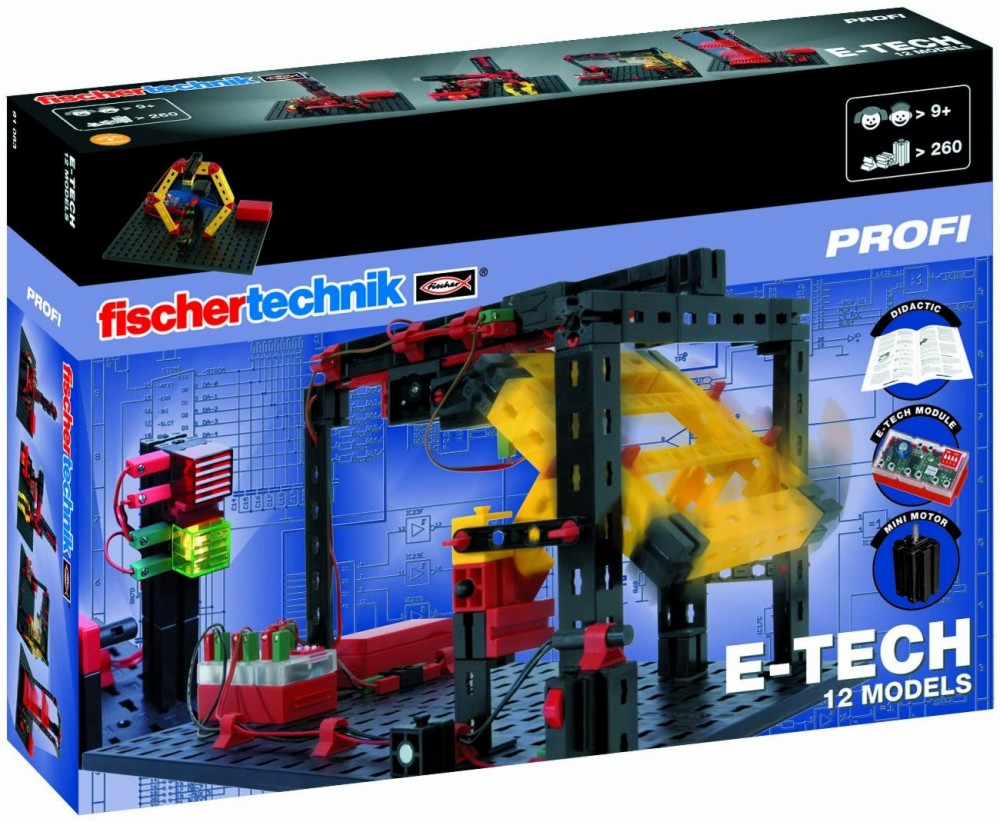   Fischertechnik - E-Tech 12  1 -     Profi - 