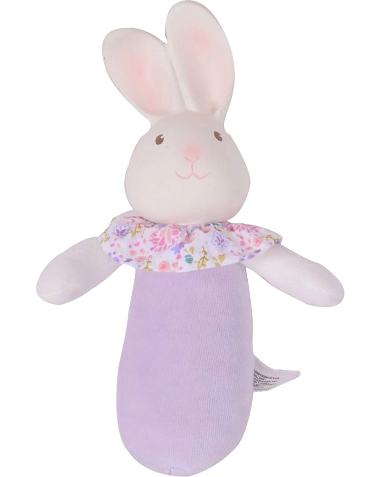 Мека писукаща играчка Зайчето Хава - Tikiri Мека писукаща играчка Зайчето Хава - Tikiri - На тема Meiya and Alvin - играчка