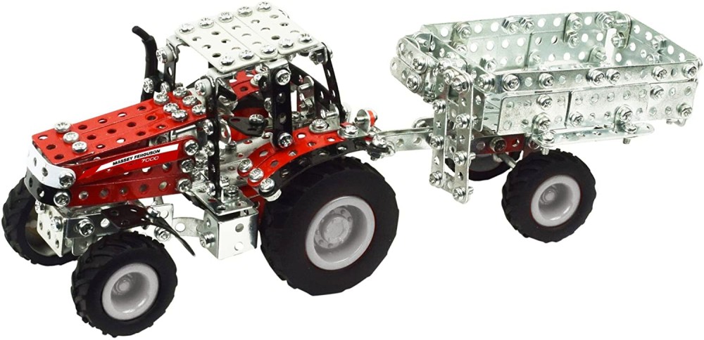 Детски метален конструктор Tronico Massey Ferguson MF-7600 - От серията Micro-Series - играчка