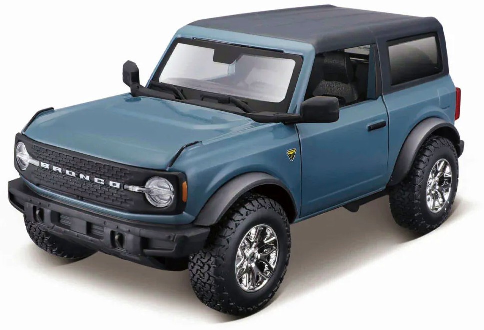 Метална количка за сглобяване Ford Bronco 2021 - Maisto Tech Метална количка за сглобяване Ford Bronco 2021 - Maisto Tech - С мащаб 1:24 - количка