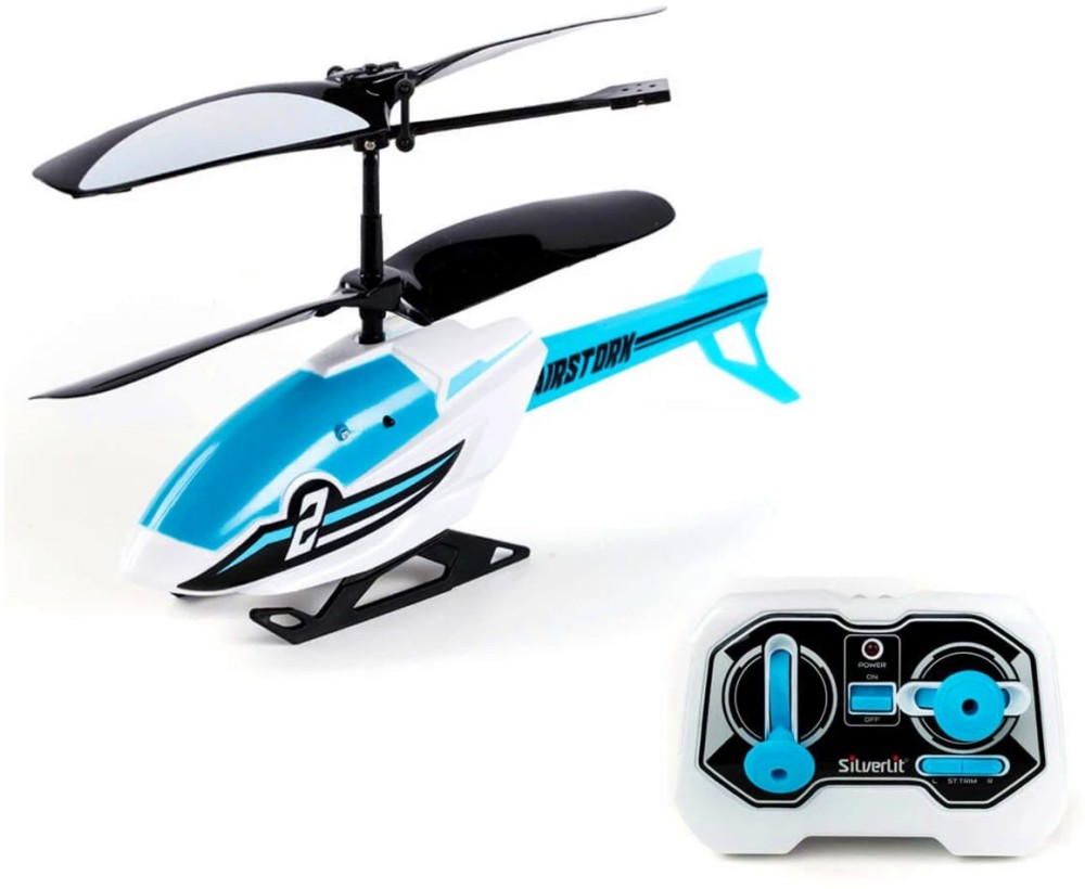 Хеликоптер с дистанционно управление Air Stork - Silverlit Хеликоптер с дистанционно управление Air Stork - Silverlit - От серията Flybotic - играчка