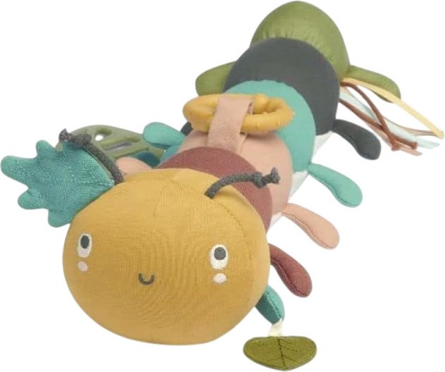 Мека играчка Гъсеница - Mamas & Papas Caterpillar Мека играчка Гъсеница - Mamas & Papas Caterpillar - От серията Grateful Garden - играчка