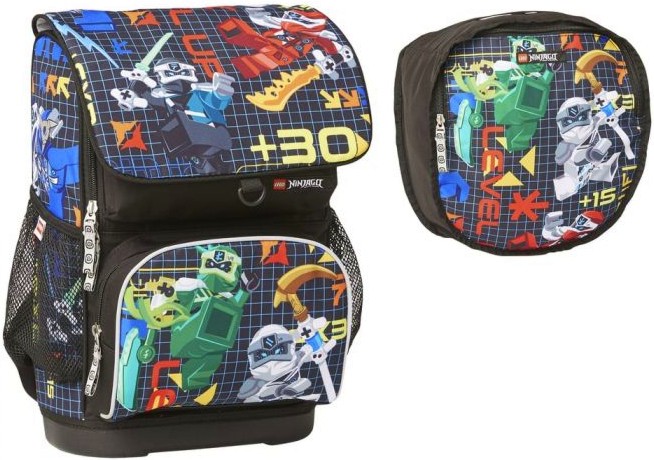 Ученическа раница LEGO Prime Empire Optimo - Комплект със спортна чанта от серията "LEGO Ninjago" - раница