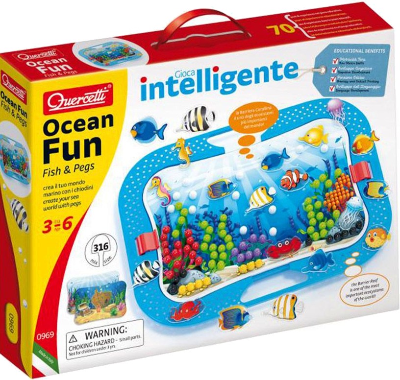  - Ocean Fun: Fish and pegs -   300  - 