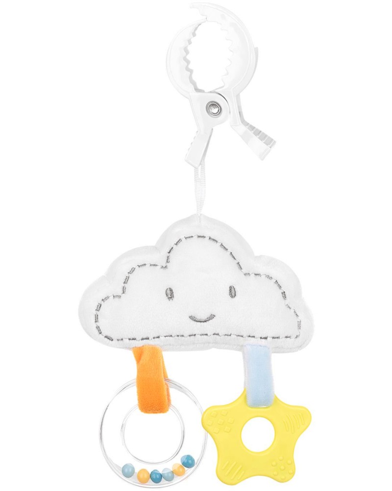 Облаче - Детска играчка за столче, количка или креватче от серията "Cloud" - играчка