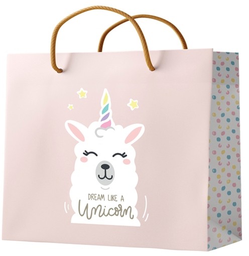   Gipta - Llama: Dream Like a Unicorn -   33 / 32 / 13.5 cm - 