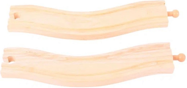 ������� ����� - Bigjigs Toys - �������� �� 2 ���� � ������� 21.5 cm, �� ������� Rail - ��������