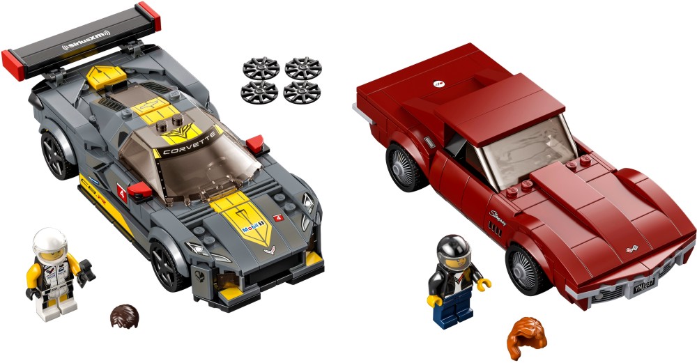 LEGO Speed Champions - Chevrolet Corvette C8.R  Chevrolet Corvette 1968 -      - 