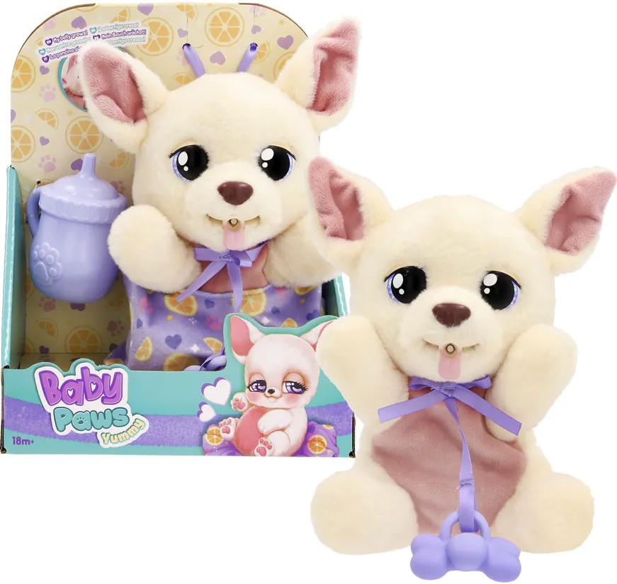 Интерактивно плюшено куче Чихуахуа - IMC Toys Интерактивно плюшено куче Чихуахуа - IMC Toys - На тема Baby Paws - играчка