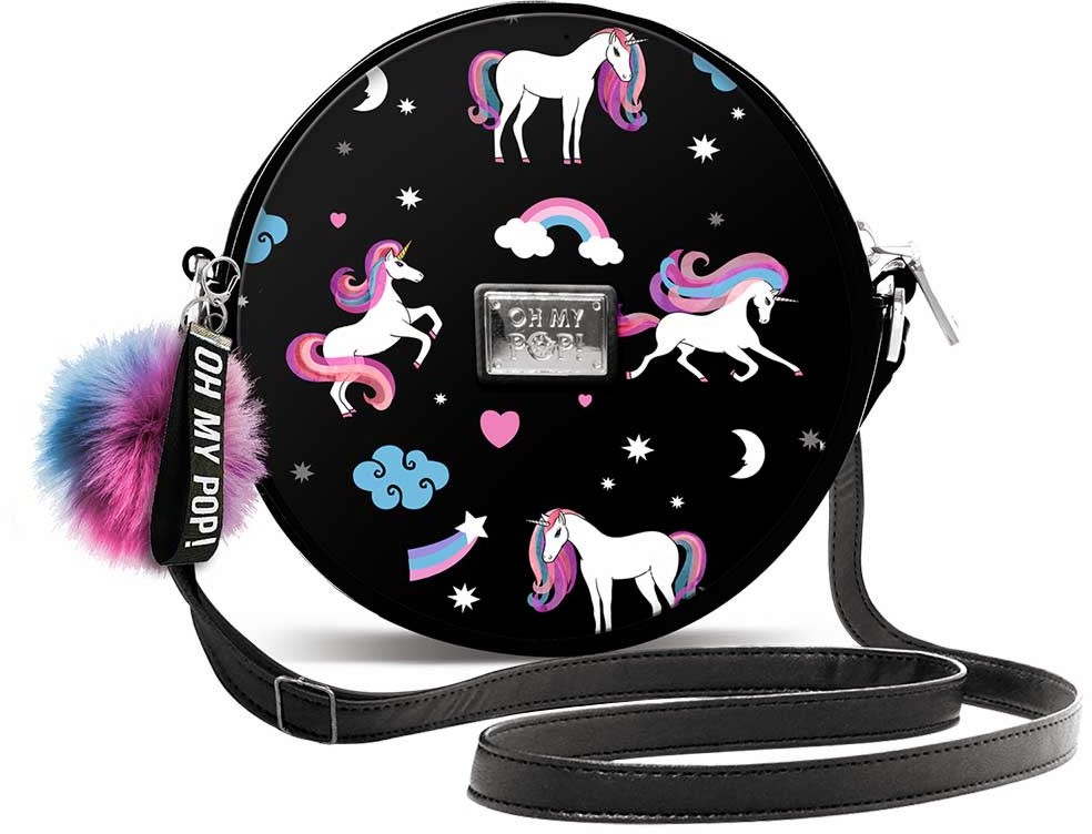 Чанта за рамо - Unicorn Чанта за рамо - Unicorn - В комплект с ключодържател от серията "Oh My Pop" - чанта