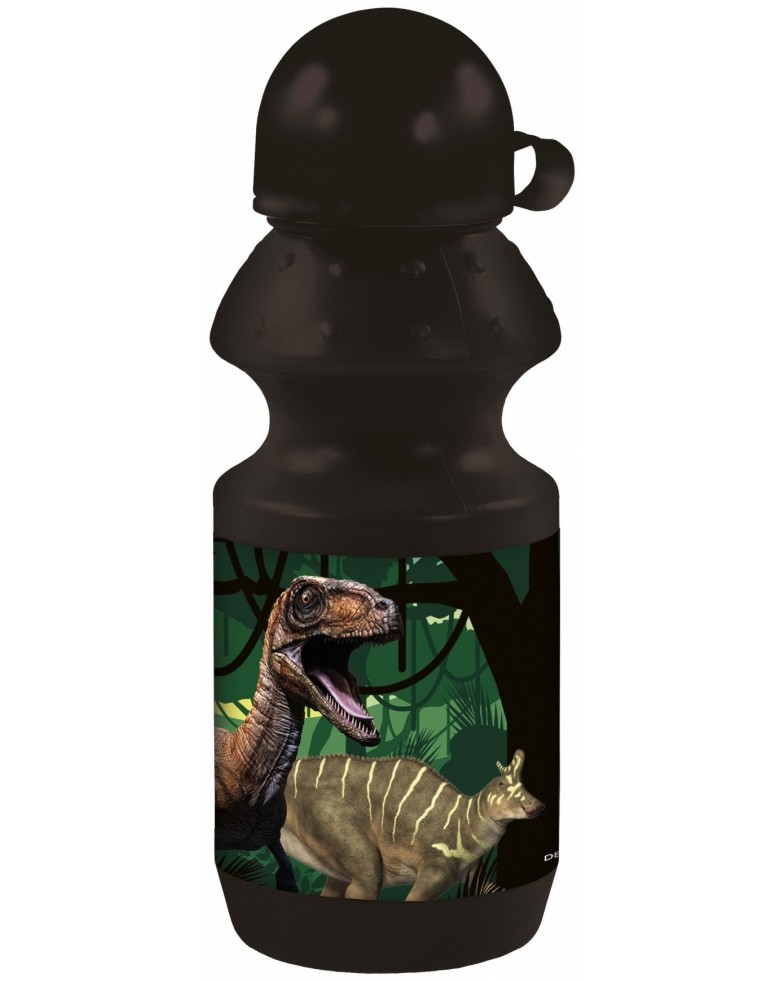 Детска бутилка Derform - С вместимост 330 ml от серията Dinosaurs - детска бутилка