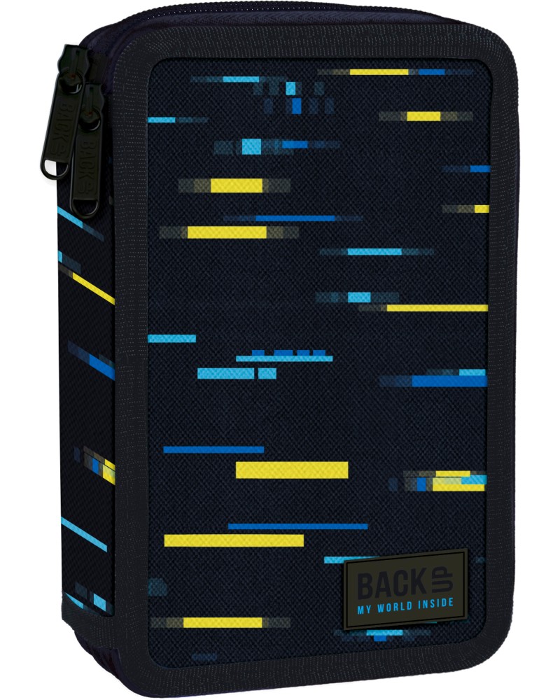 Несесер с ученически пособия DW 45 Glitch BackUp Несесер с ученически пособия DW 45 Glitch BackUp - С 2 отделения - несесер