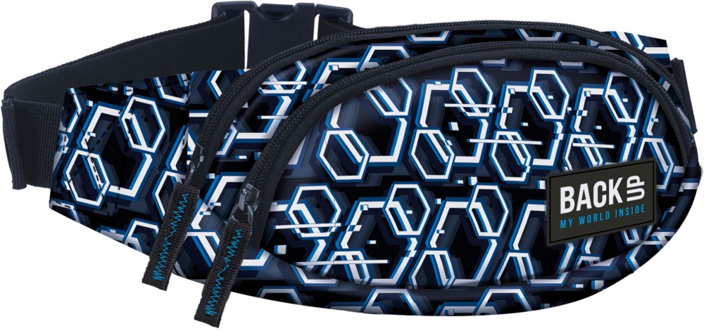 Чанта за кръст BackUp A 53 Hexagons Чанта за кръст BackUp A 53 Hexagons - чанта