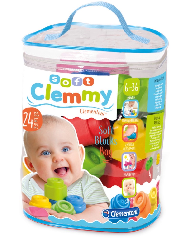  Clementoni - 24  -   Clemmy My Soft World - 