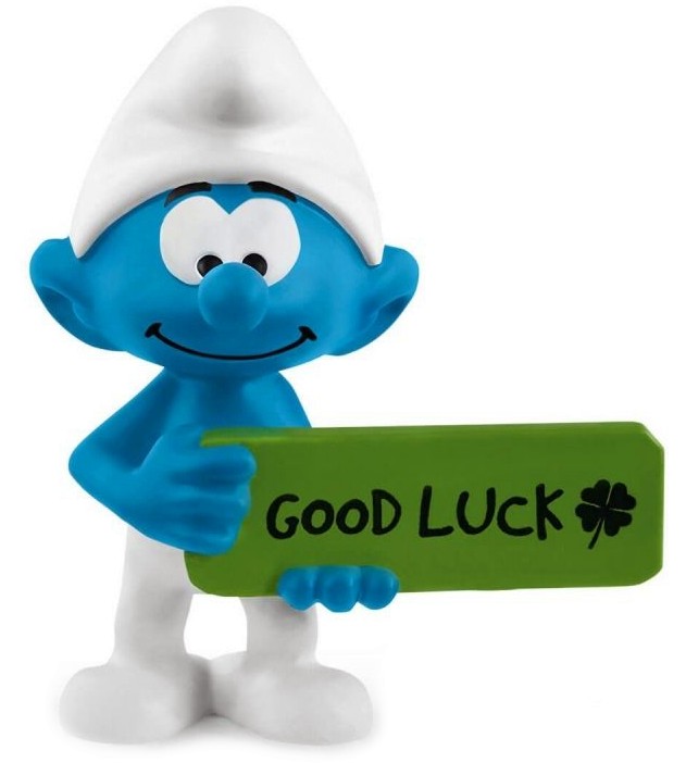      Schleich - Good Luck -   the Smurfs - 