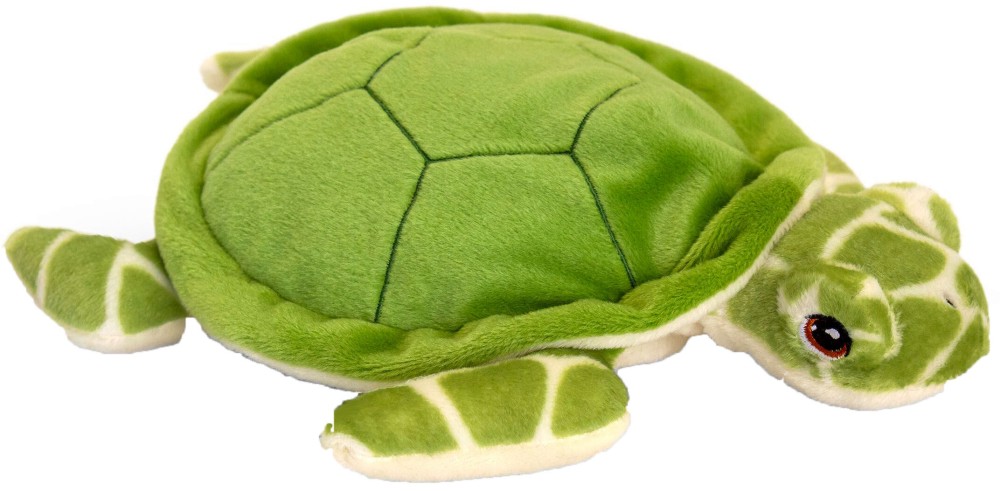 Екологична плюшена играчка костенурка - Keel Toys - От серията Keeleco - играчка
